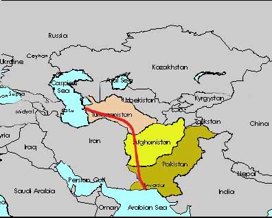 Turkmenistan - Afganistan - Pakistan (TAP) pipeline